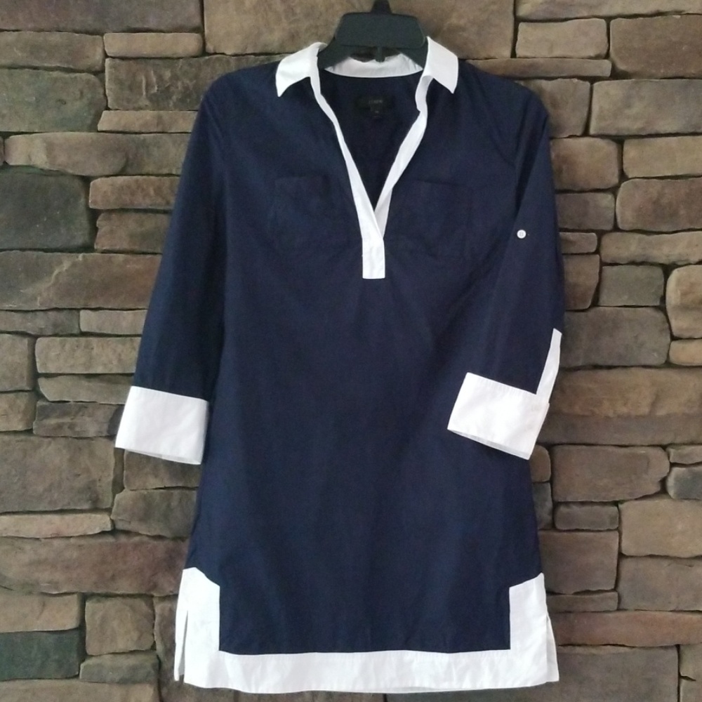 J. CREW Camp Tunic Dress.  NWOT